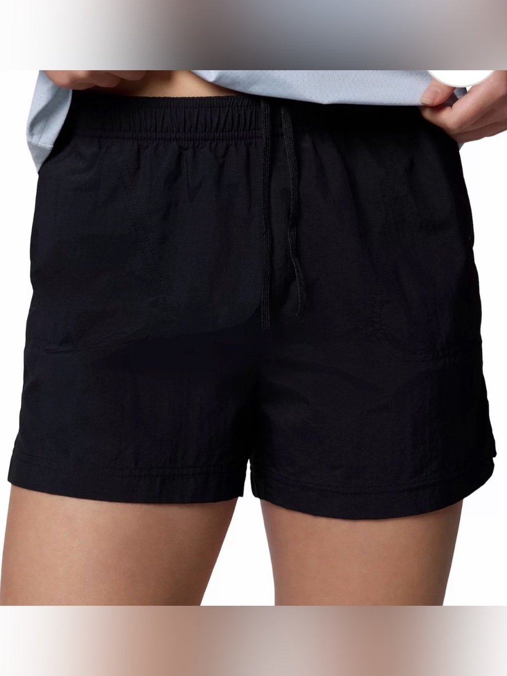 Columbia Women’s Sandy River Black Drawstring Shorts
